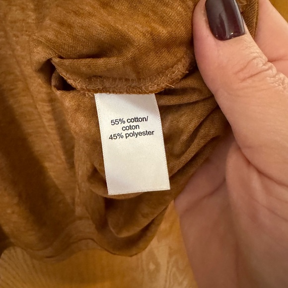 Brown Pumpkin Sunflower Top - Picture 3 of 3